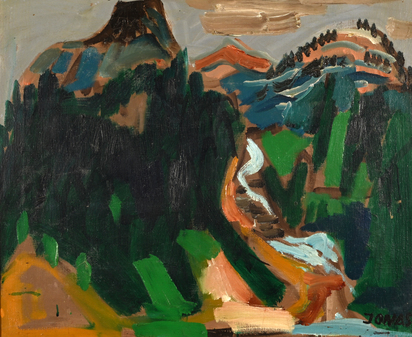 Engadine landscape, Val S-charl