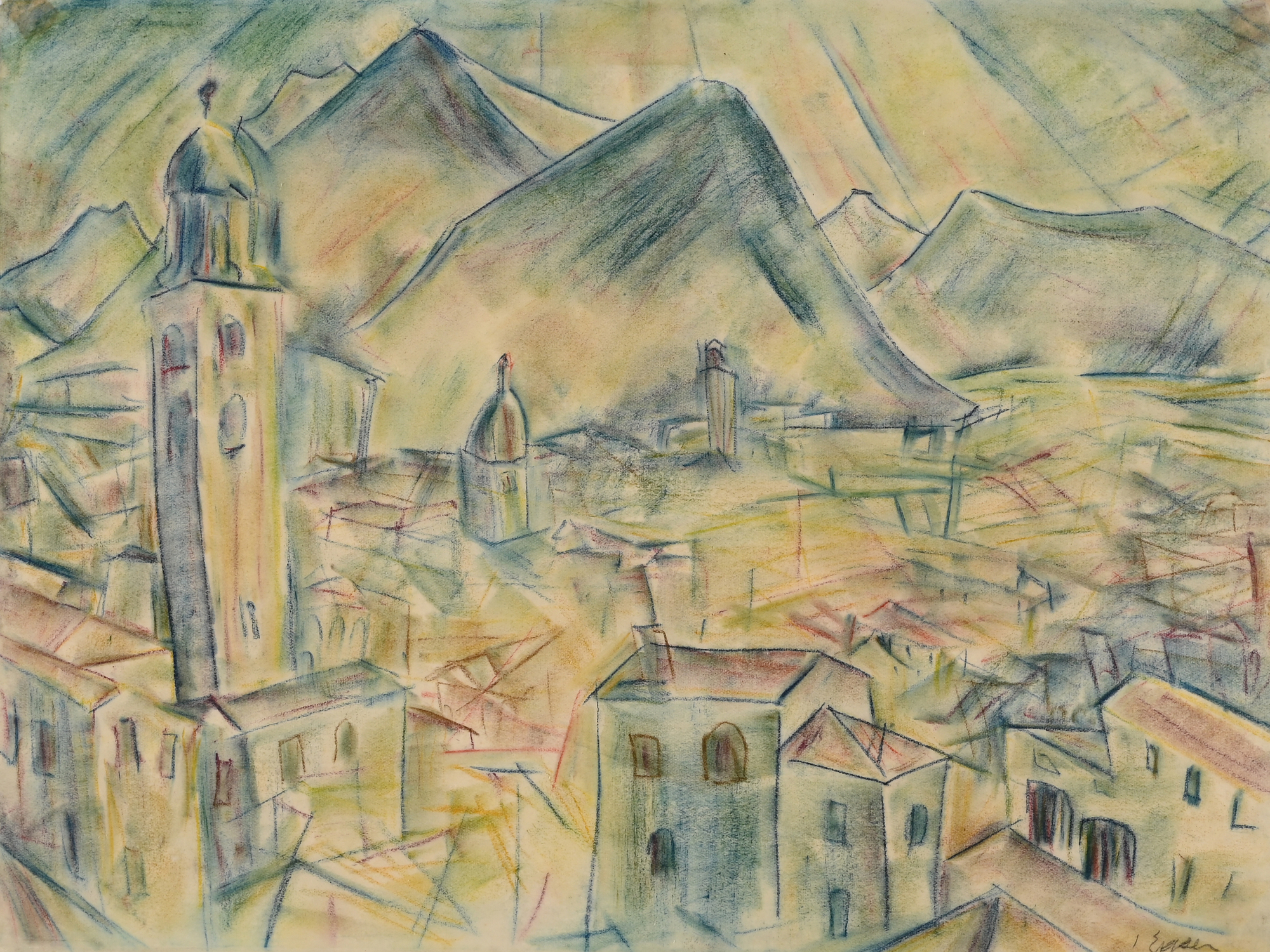 Ignaz Epper, Ansicht von Ascona