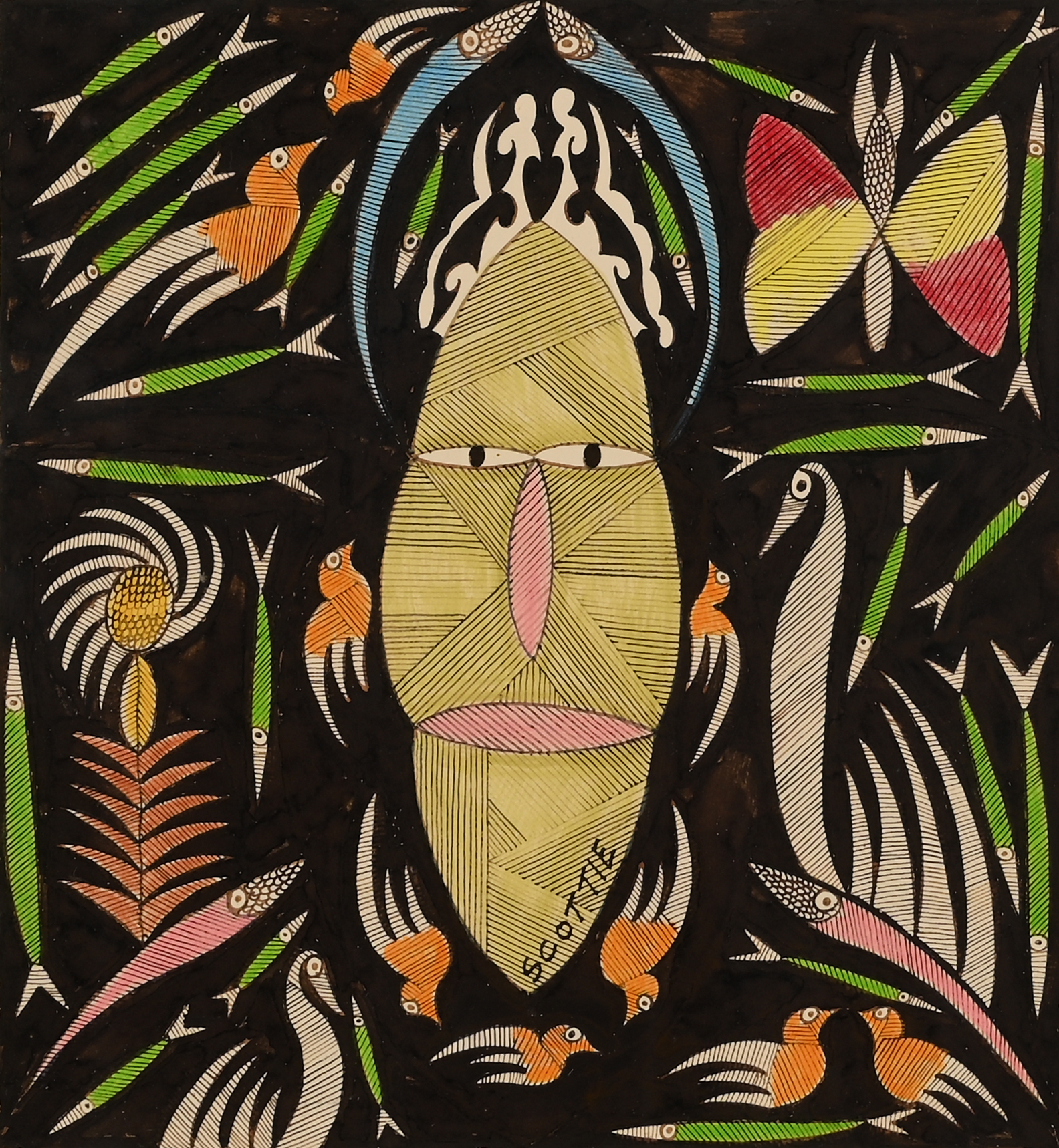 Scottie Wilson, Untitled