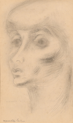 3 drawings: Nude Studies (2); Head study