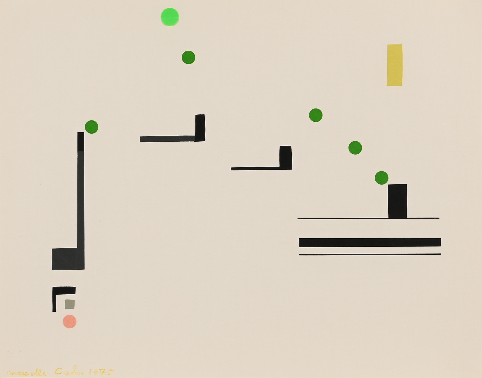 Marcelle Cahn, Composition
