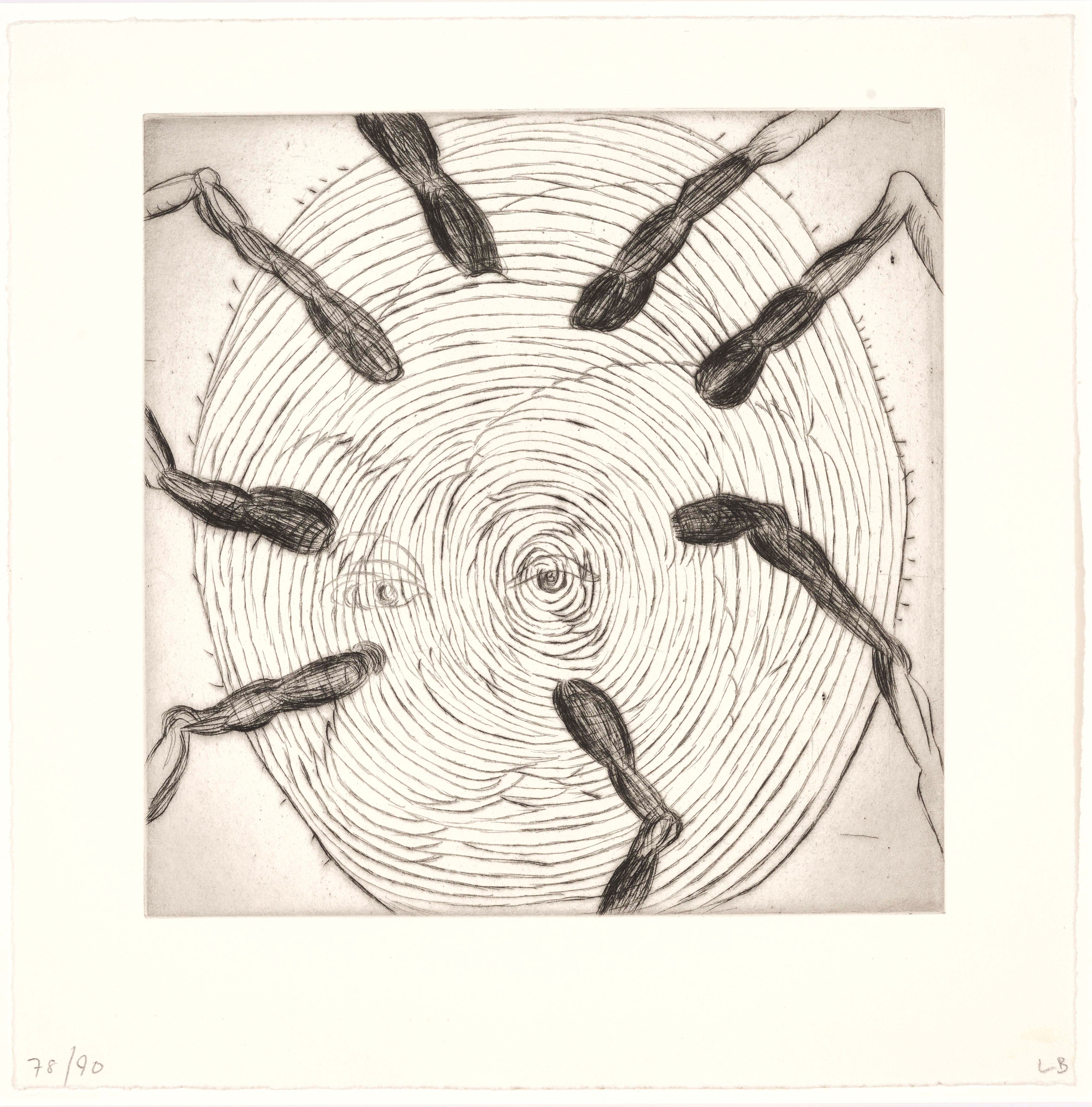 Louise Bourgeois, Untitled, from the series "Ode à ma mère"