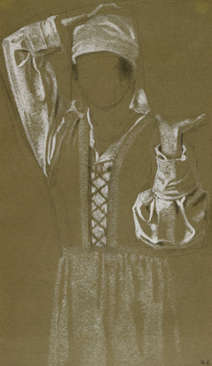 Mädchen mit Eimer II