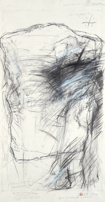 Skizze Nr. 4 für Kaltnadel oder grosse Litho