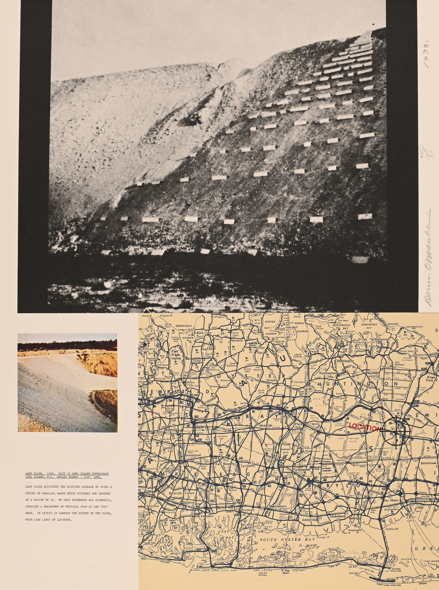 Dennis Oppenheim, Portfolio. Projects by Dennis Oppenheim