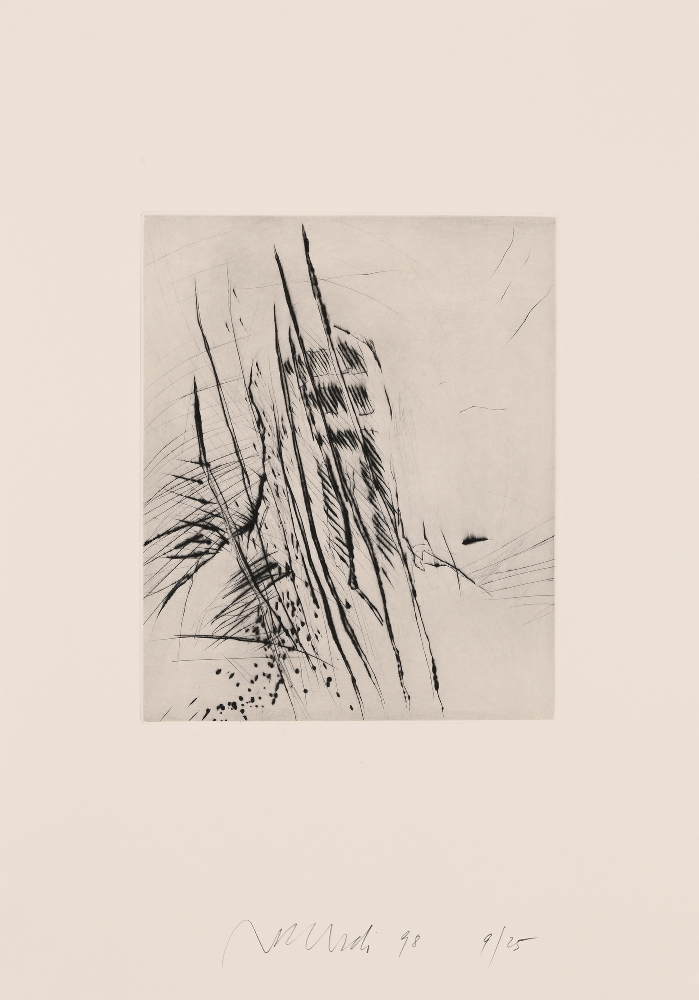Rolf Iseli, Portfolio. Sechs seismographische Aufzeichnungen