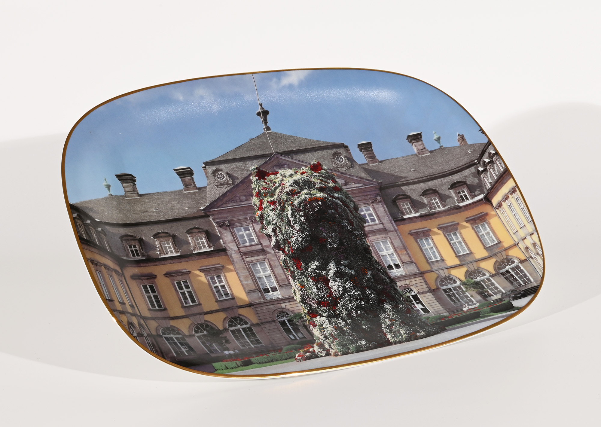 Jeff Koons, Puppy Plate