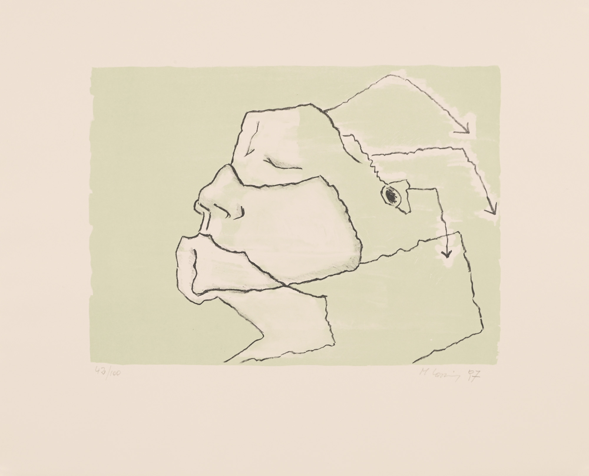 Maria Lassnig, Ohne Titel