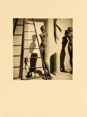 6 Fotografien: Pavillon de l'Elégance, 1937