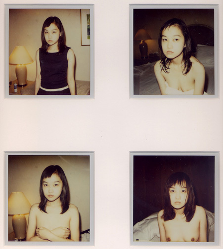 Nobuyoshi Araki, 4 Fotografien: Frauenporträt