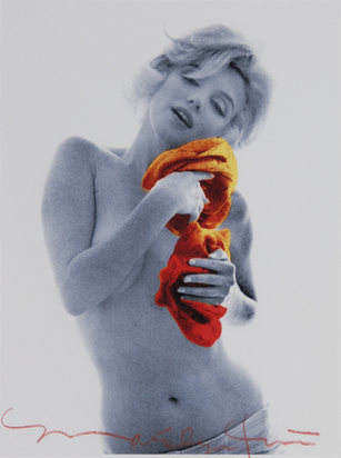 Marilyn with roses (Last Sitting), 1962
