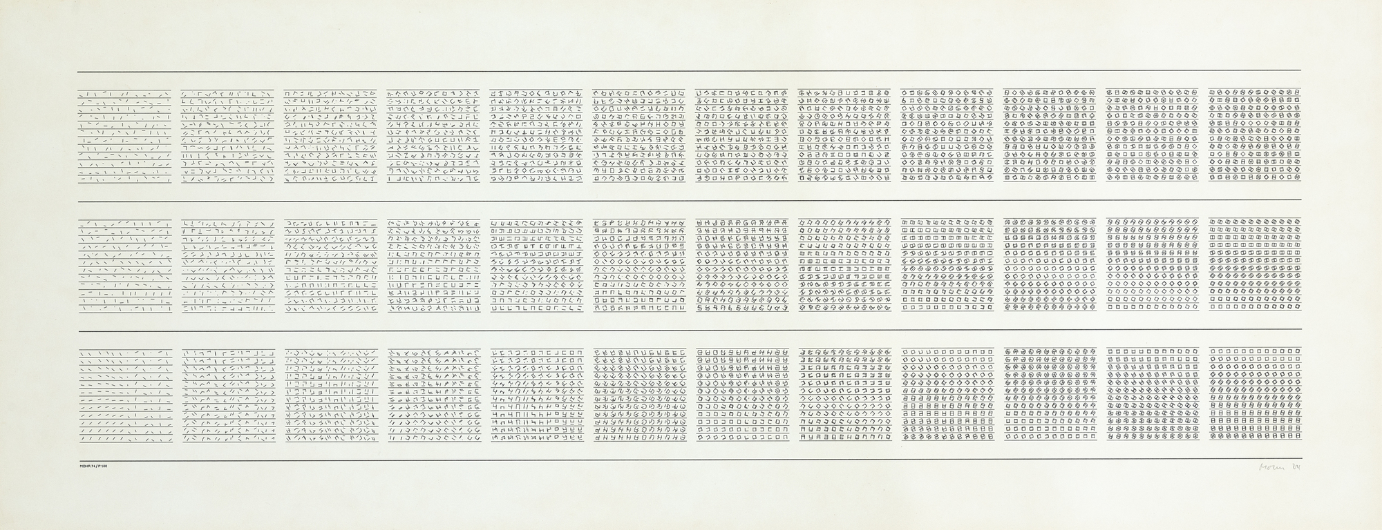 Manfred Mohr, 74 P 160