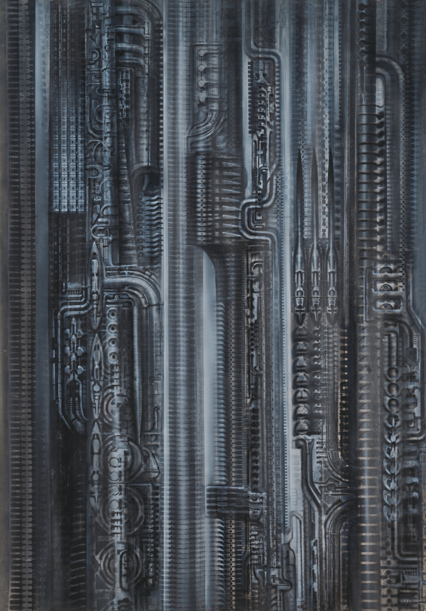 HR Giger, N.Y.C. XIX (Dom)