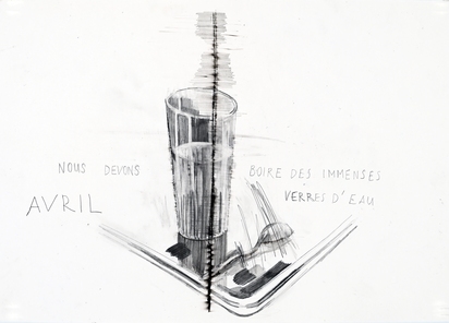 2 drawings: Untitled