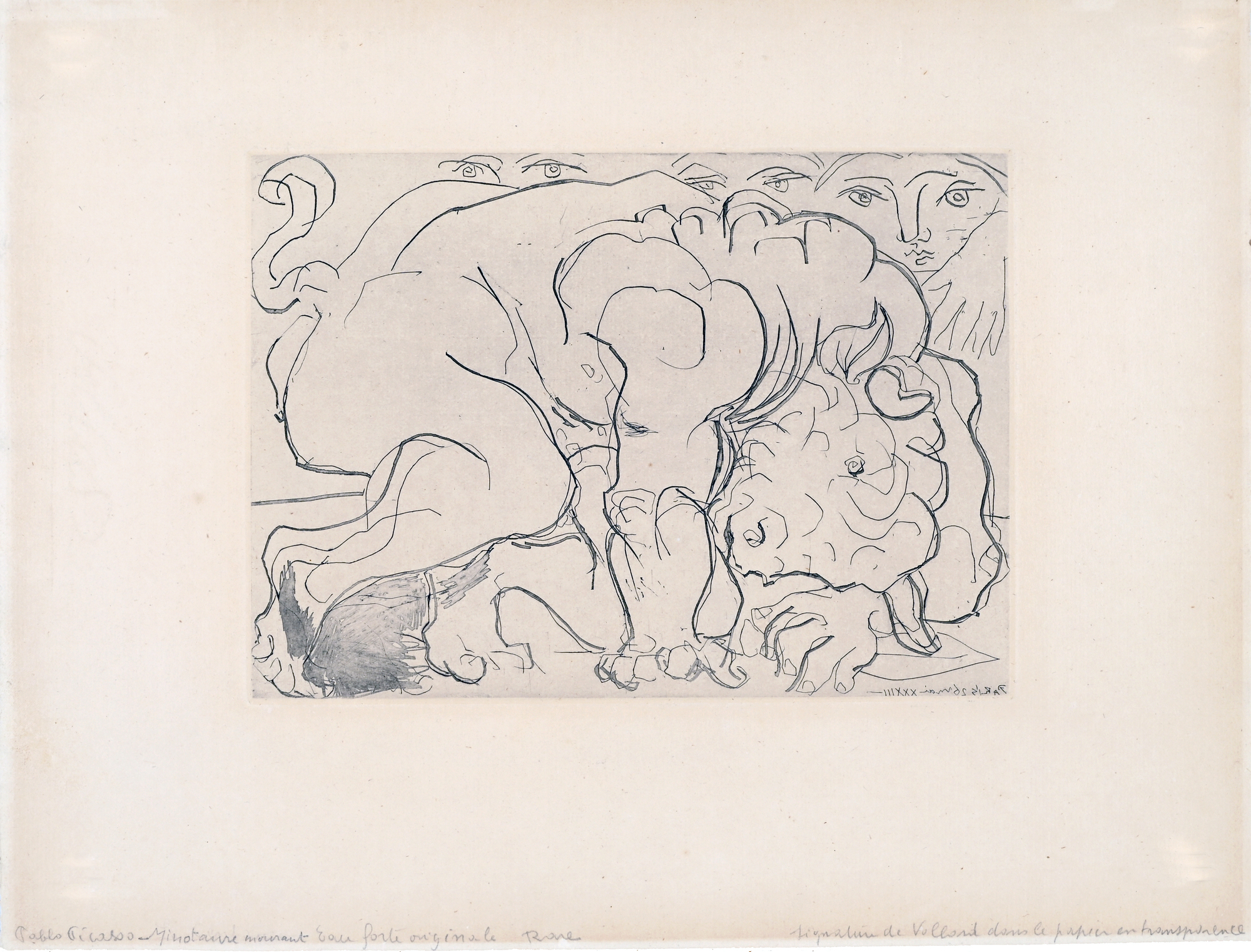 Pablo Picasso, Minotaure blessé VI