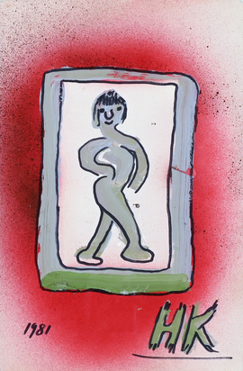 2 Werke: Ohne Titel, 1981, Ohne Titel
