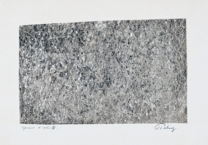 5 Blätter: Piero Dorazio (3); Giuseppe Santomaso, Mark Tobey.