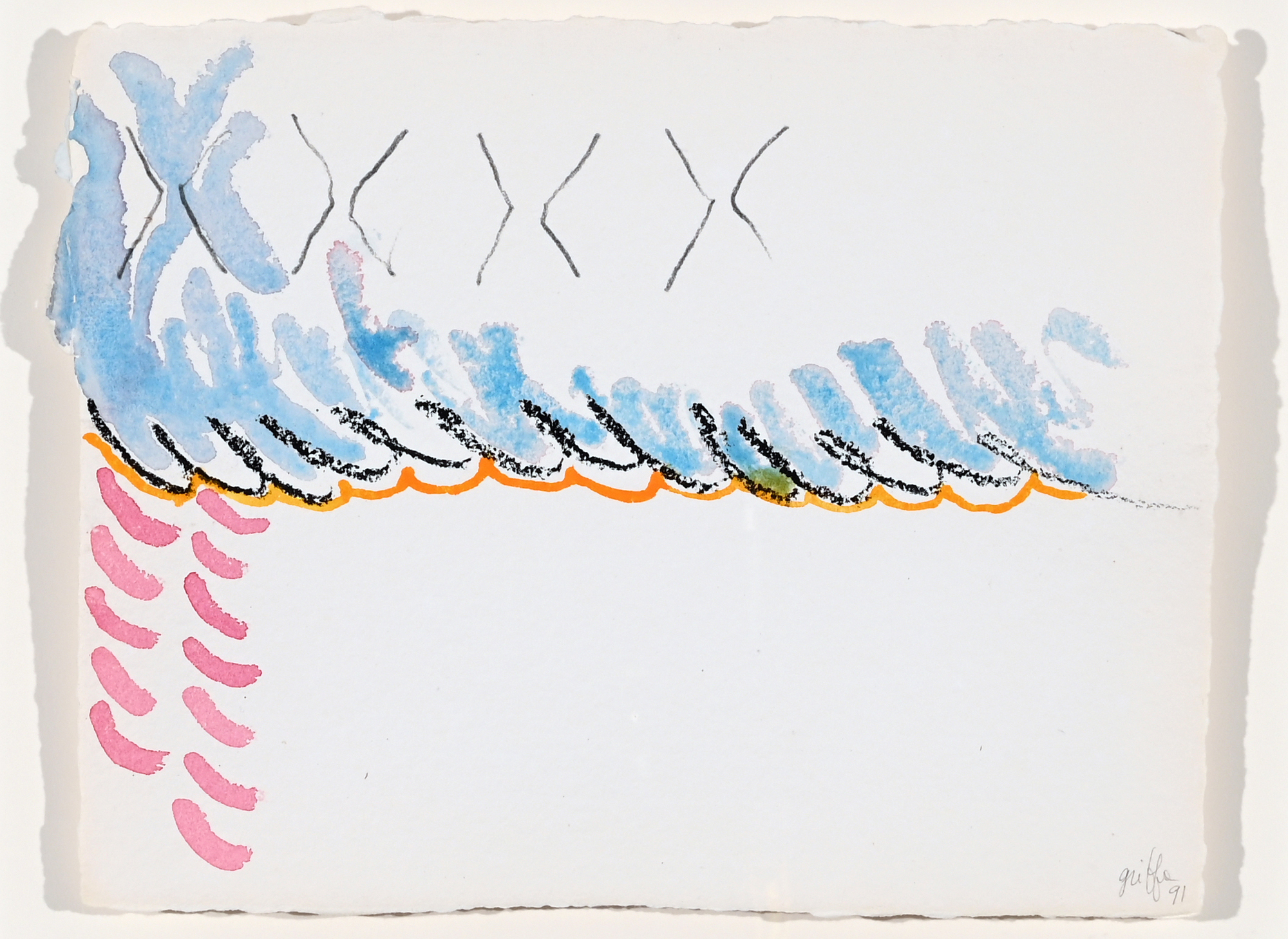 Giorgio Griffa, Ohne Titel