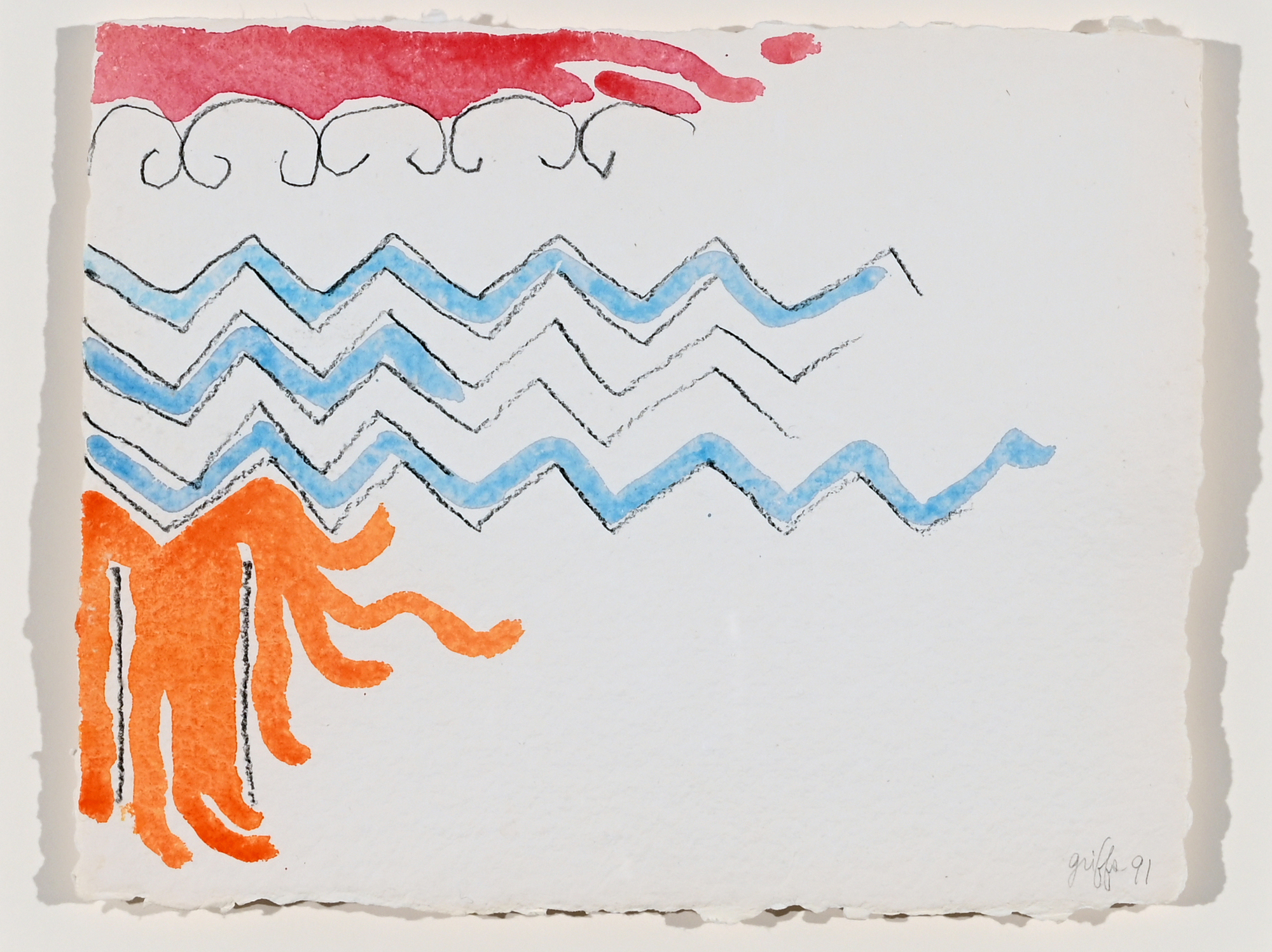 Giorgio Griffa, Untitled