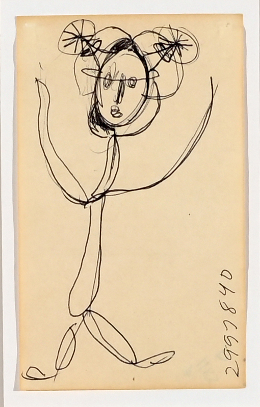 Jonathan Borofsky, 3 drawings: Untitled; 2901442; 2997840