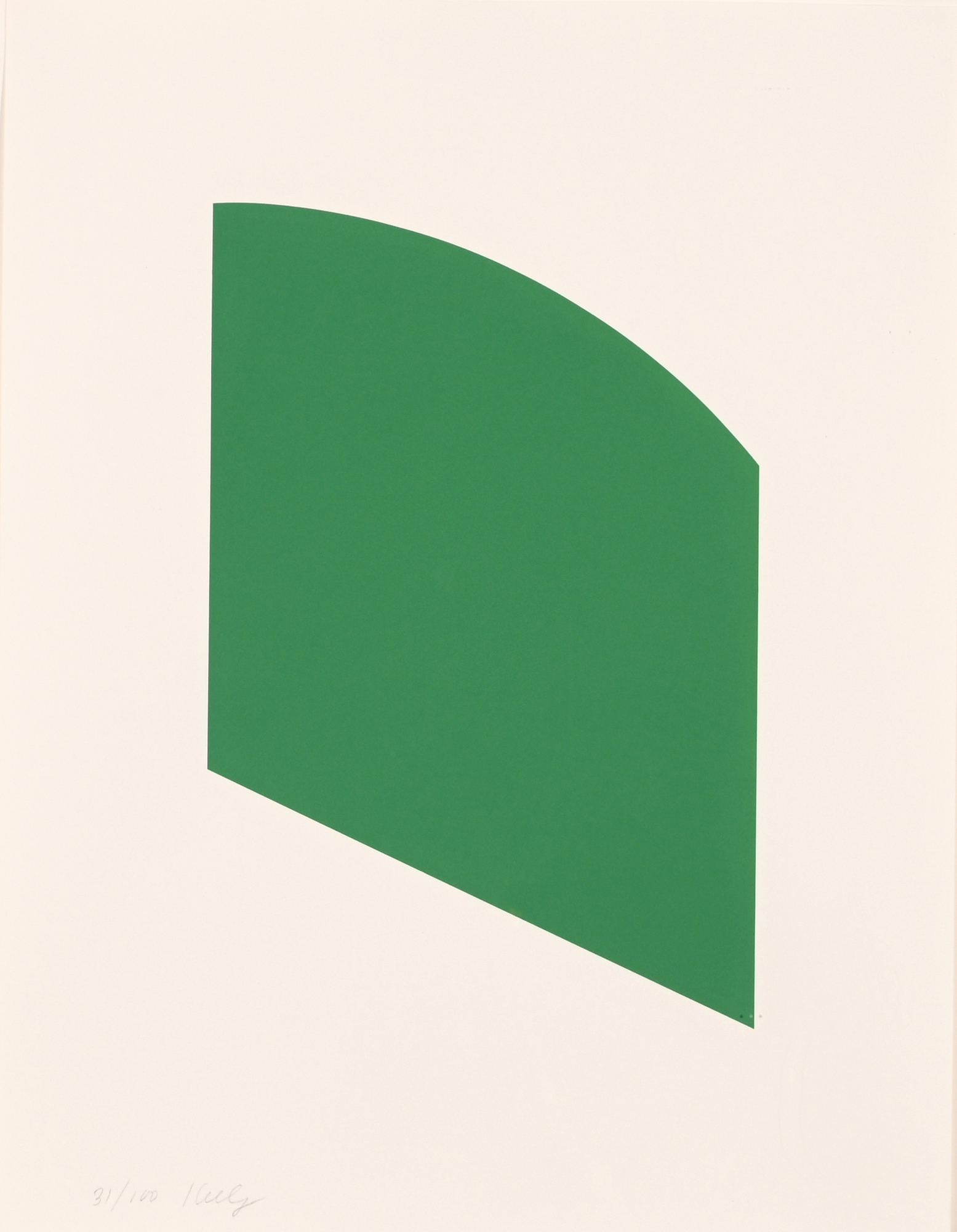 Ellsworth Kelly, Green Curve