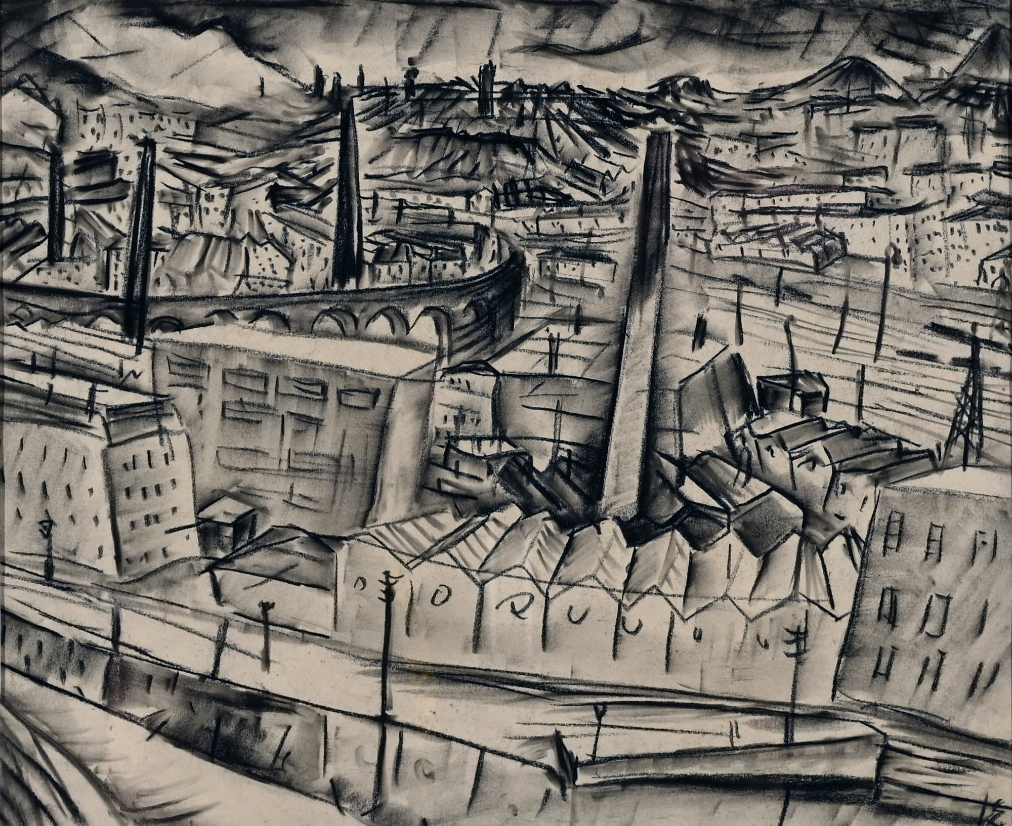 Ignaz Epper, Industrielandschaft