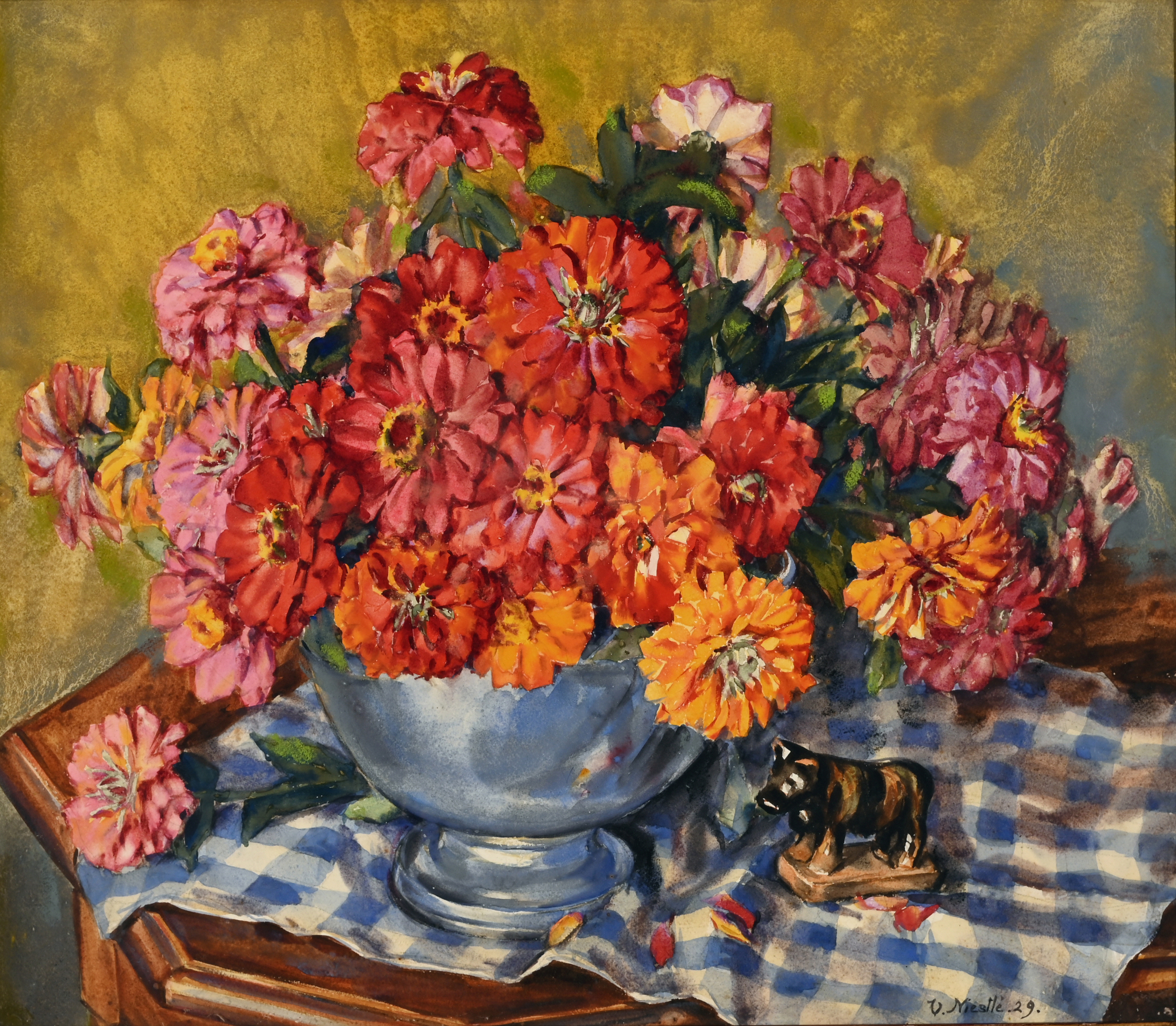 Violette Jenny Niestlé, Zinnias