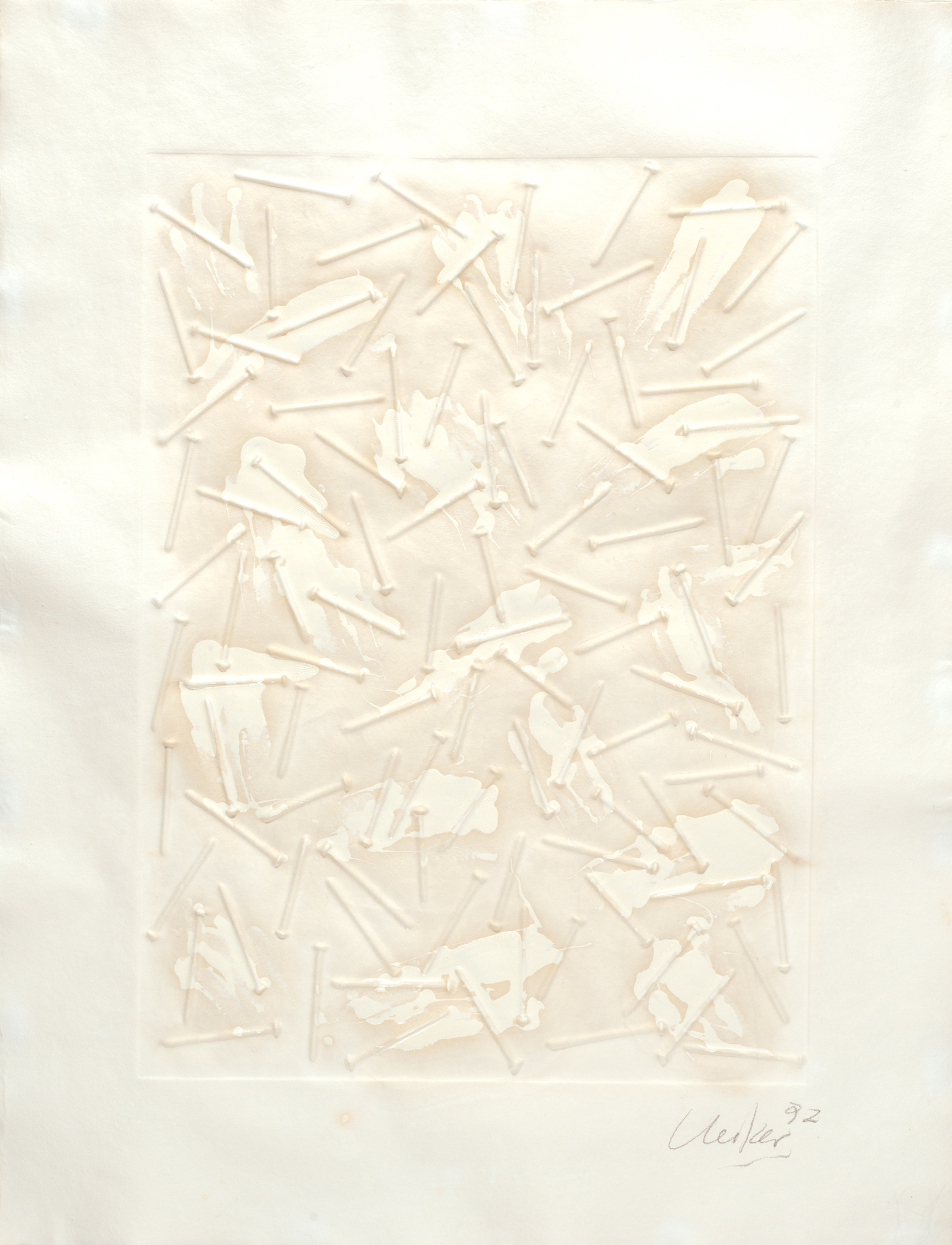 Günther Uecker, Untitled
