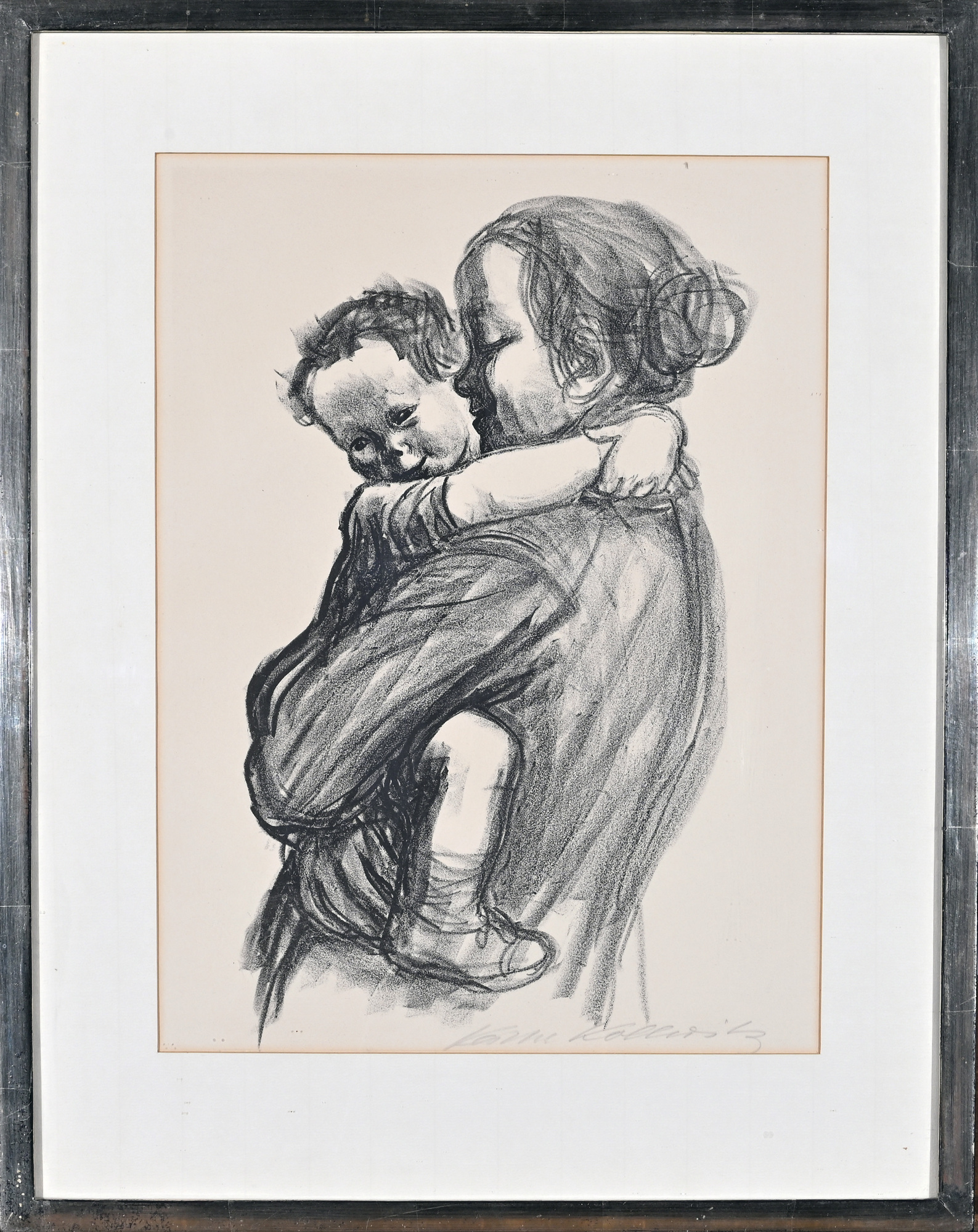 Käthe Kollwitz, Mutter mit Jungen