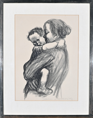 Mutter mit Jungen