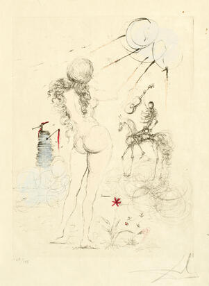 Portfolio. Poèmes secrets d'Apollinaire