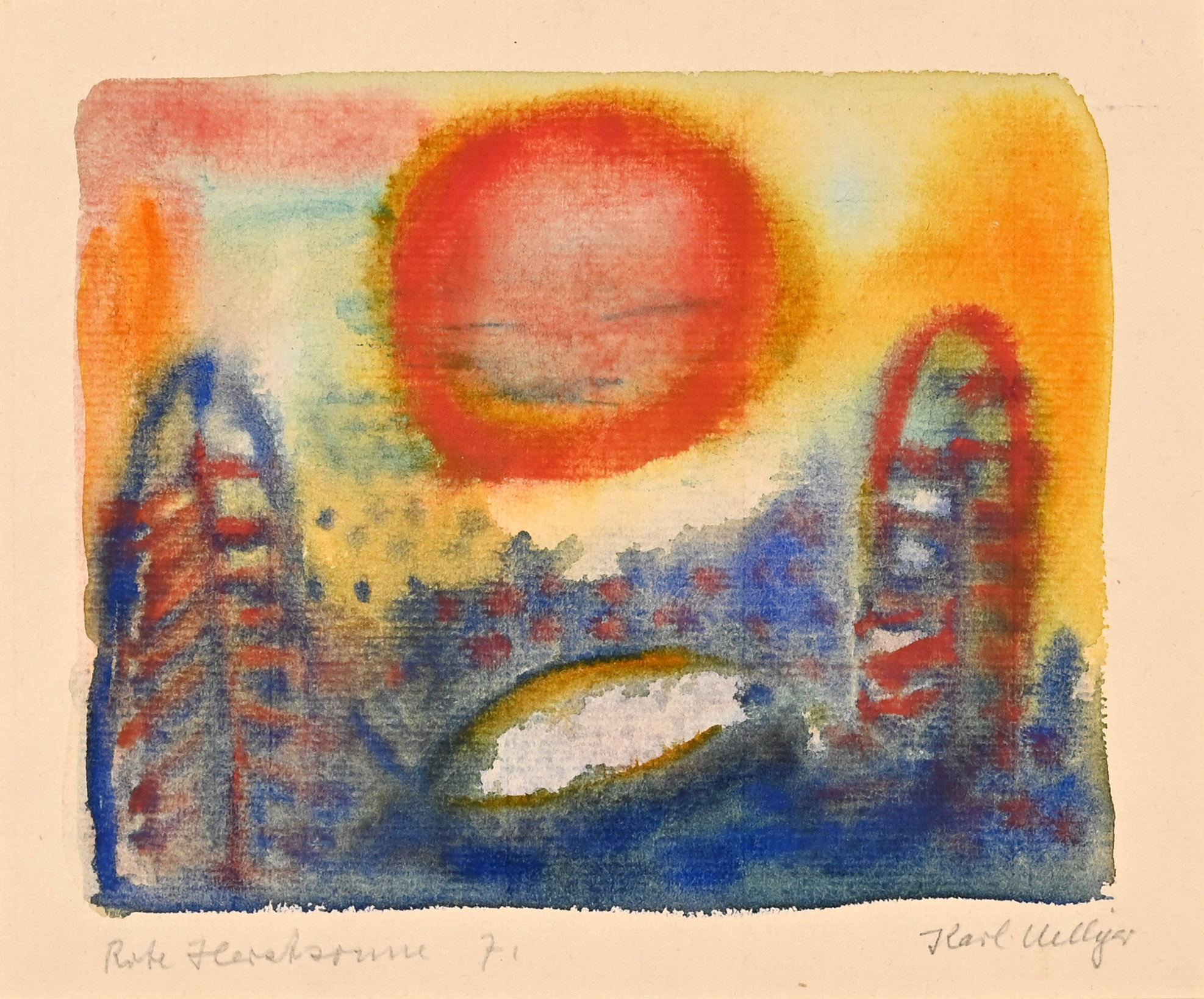 Karl Uelliger, Rote Herbstsonne
