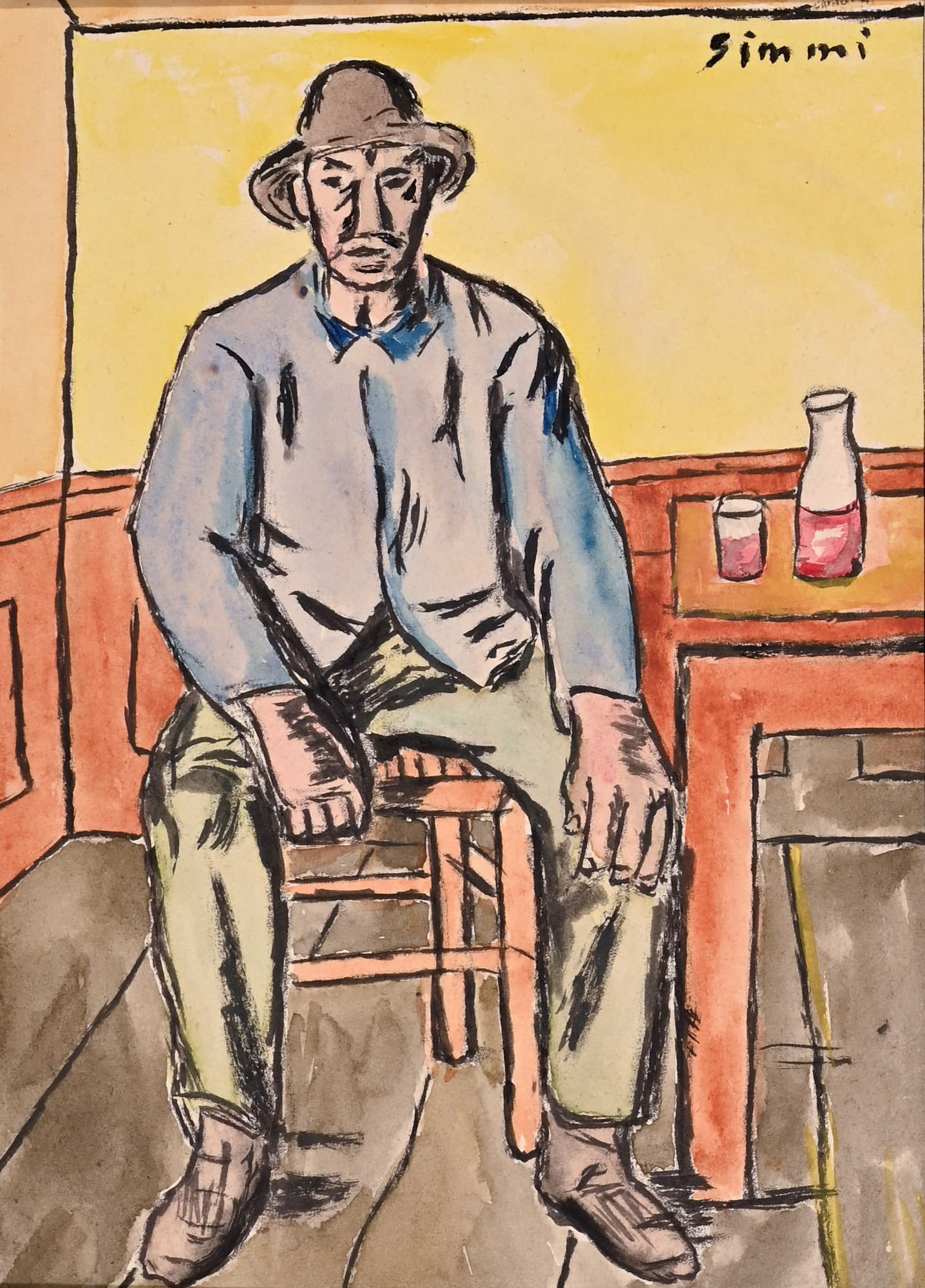 Wilhelm Gimmi, Vigneron