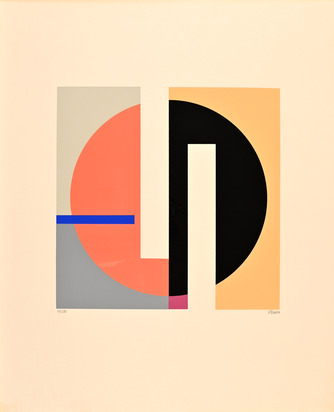 With two white vertical lines