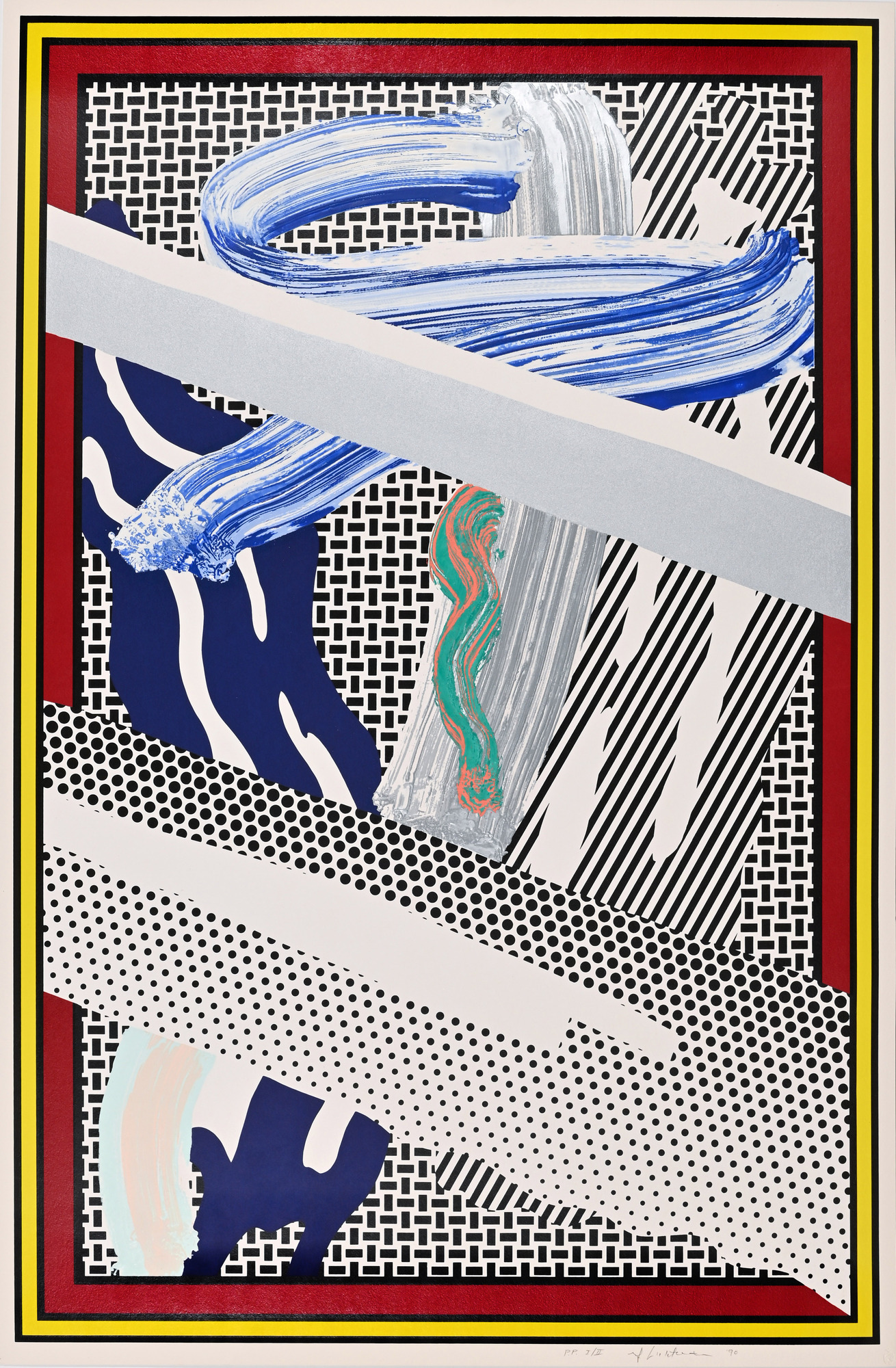 Roy Lichtenstein, Reflections on Expressionist Painting