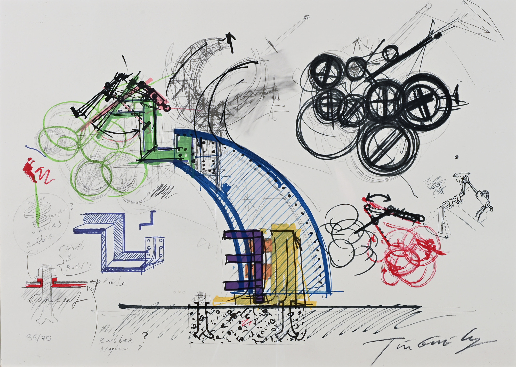 Jean Tinguely, Rubber Nylon