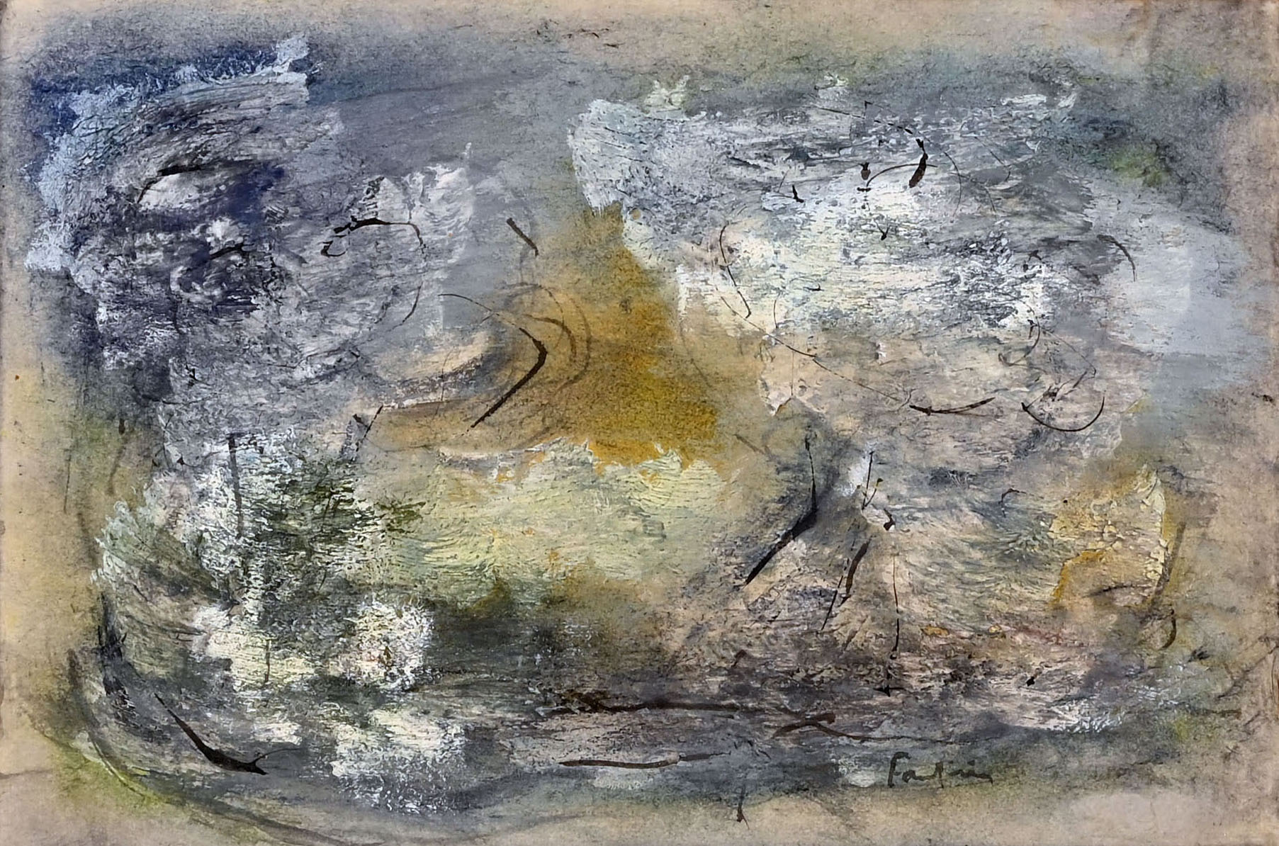 Jean Fautrier, Deux arbres