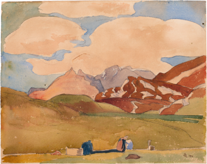 Engadiner Berglandschaft