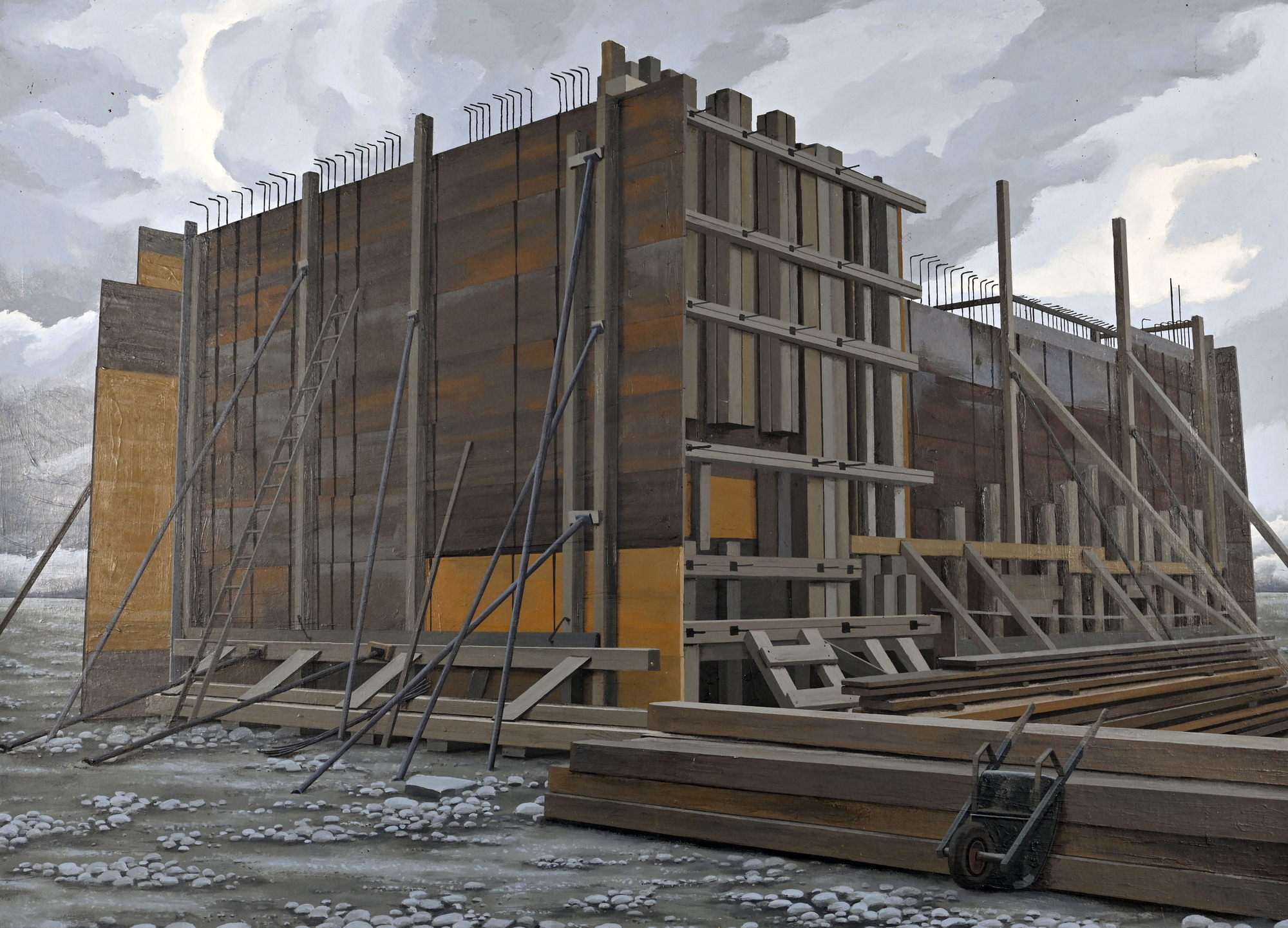 Dieter Leuenberger, Untitled (Construction site)