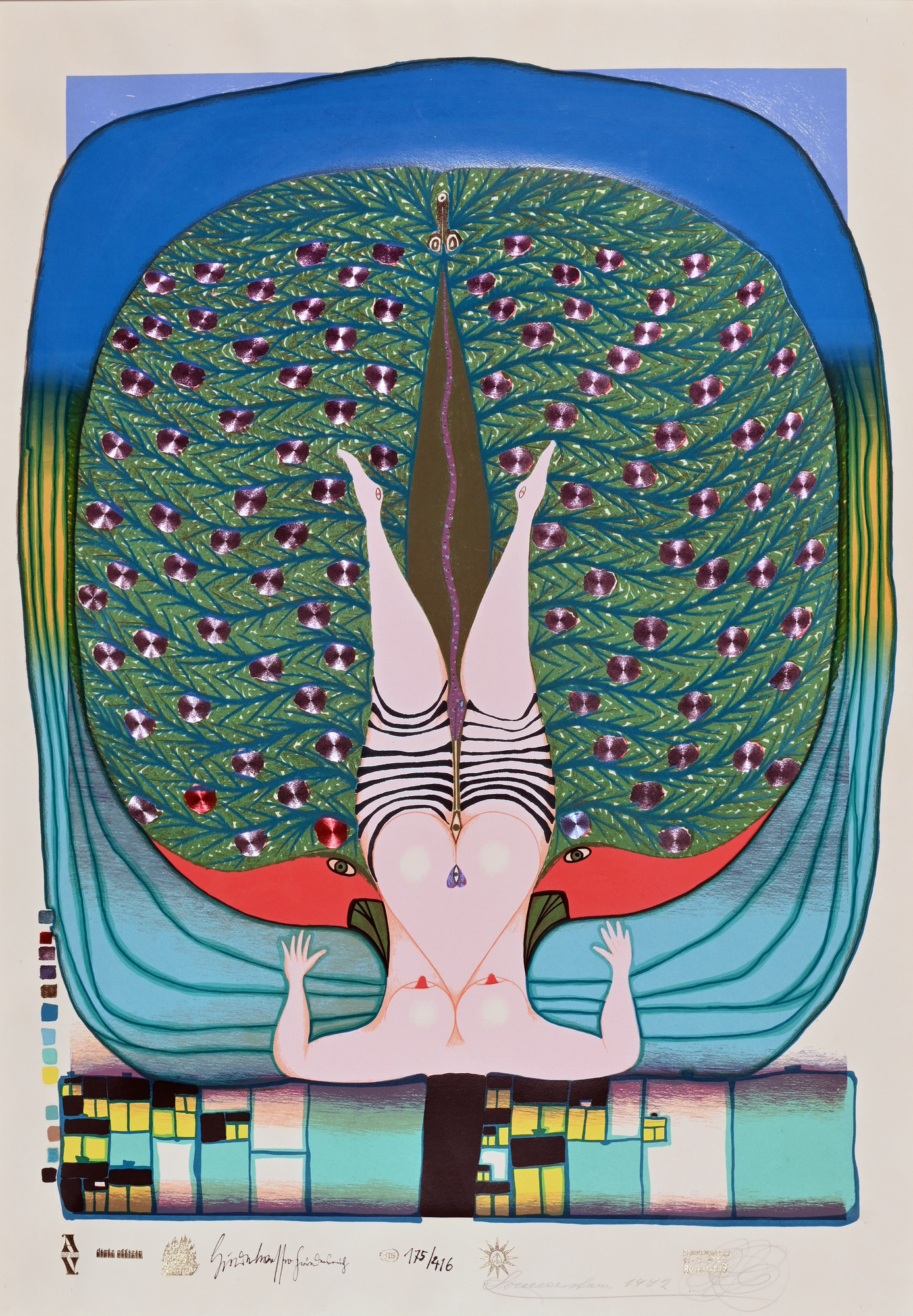 Friedensreich Hundertwasser, Hommage à Schröder-Sonnenstern