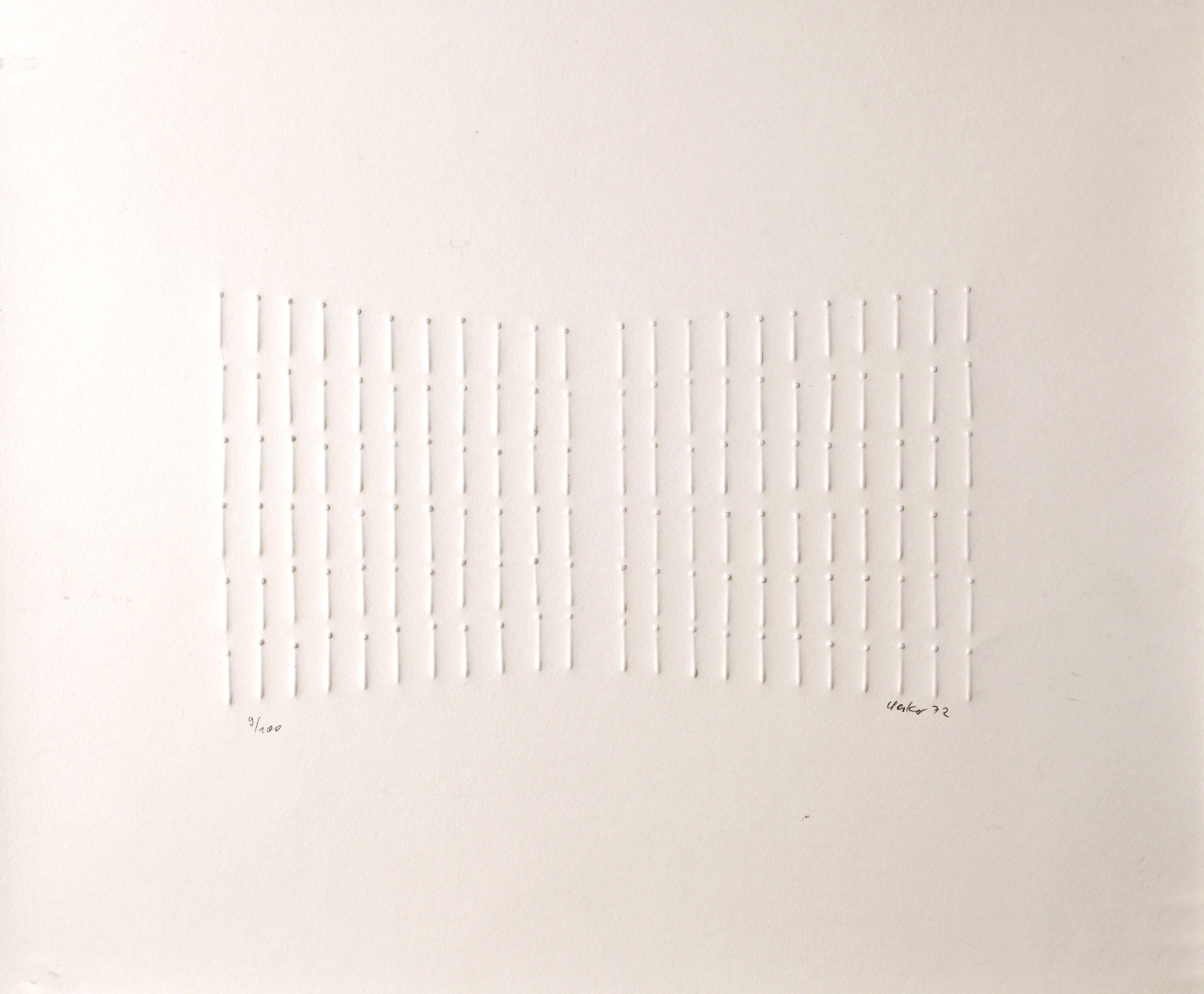 Günther Uecker, Untitled