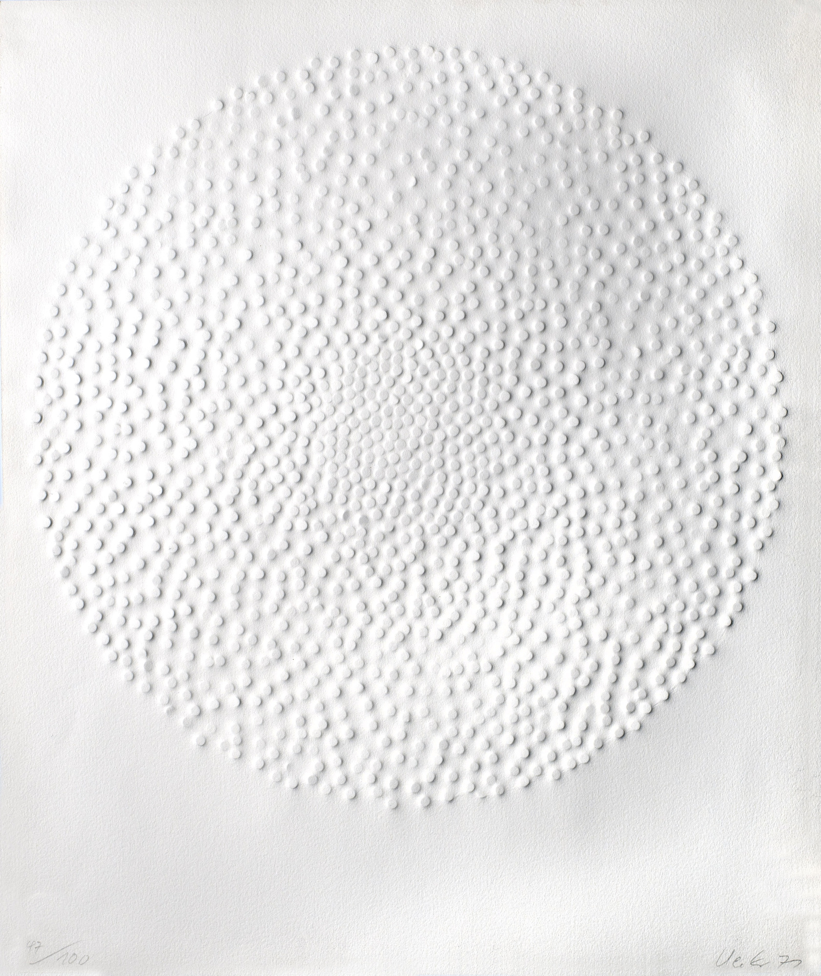 Günther Uecker, Untitled