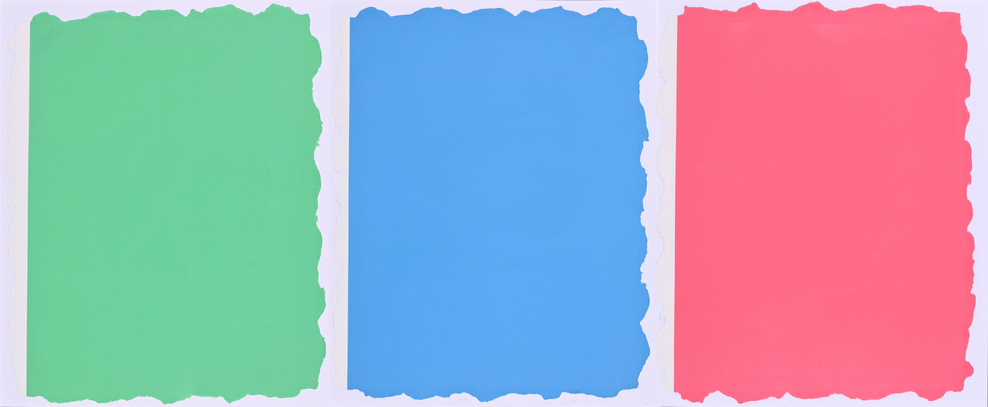 Dan Flavin, 3 works: Untitled (Triptych)