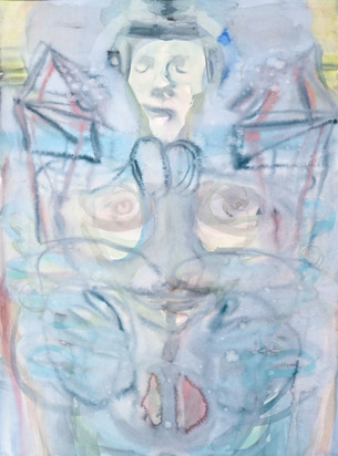 2 works: Jonglierter Traum; Untitled