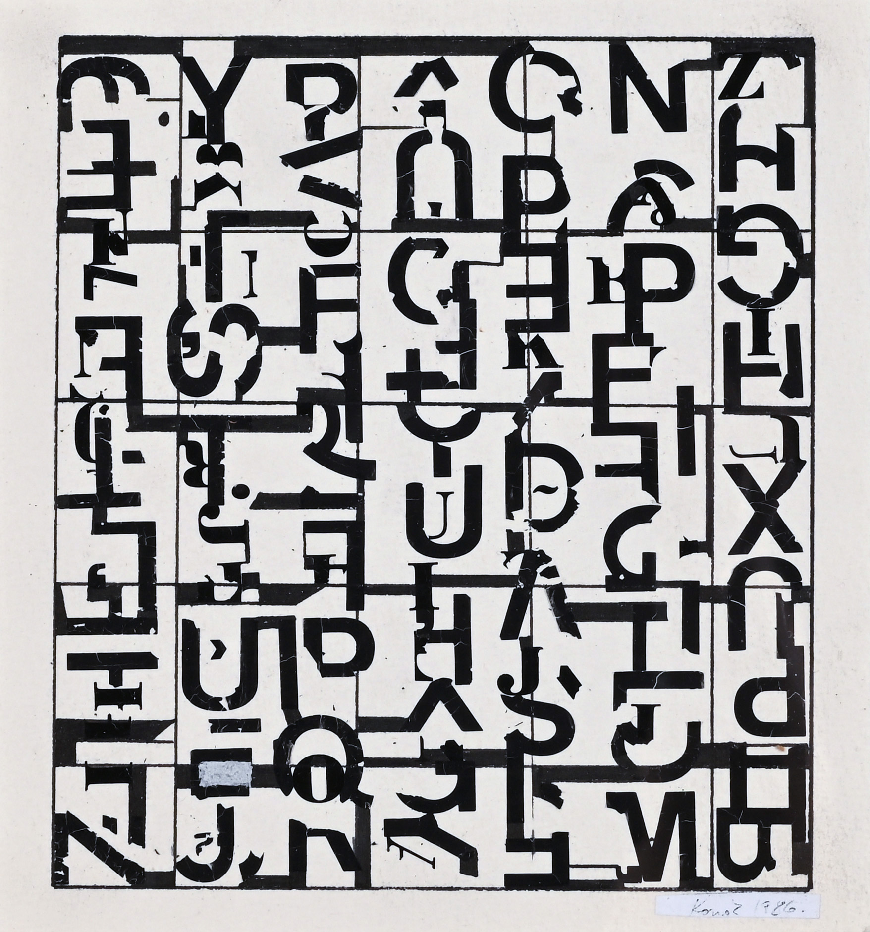 Tamás Konok, Untitled
