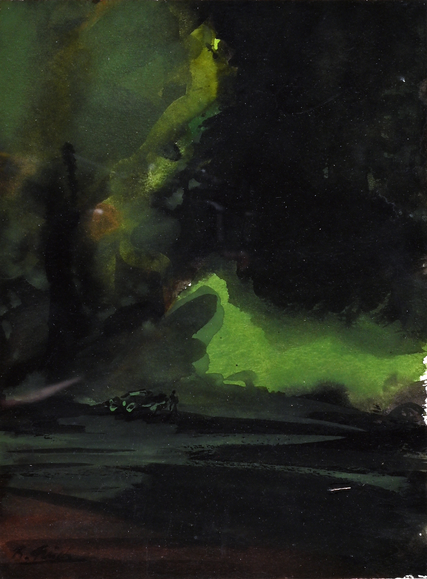 Roland Flück, 3 works: Untitled, 1989; Untitled, 1985; Untitled