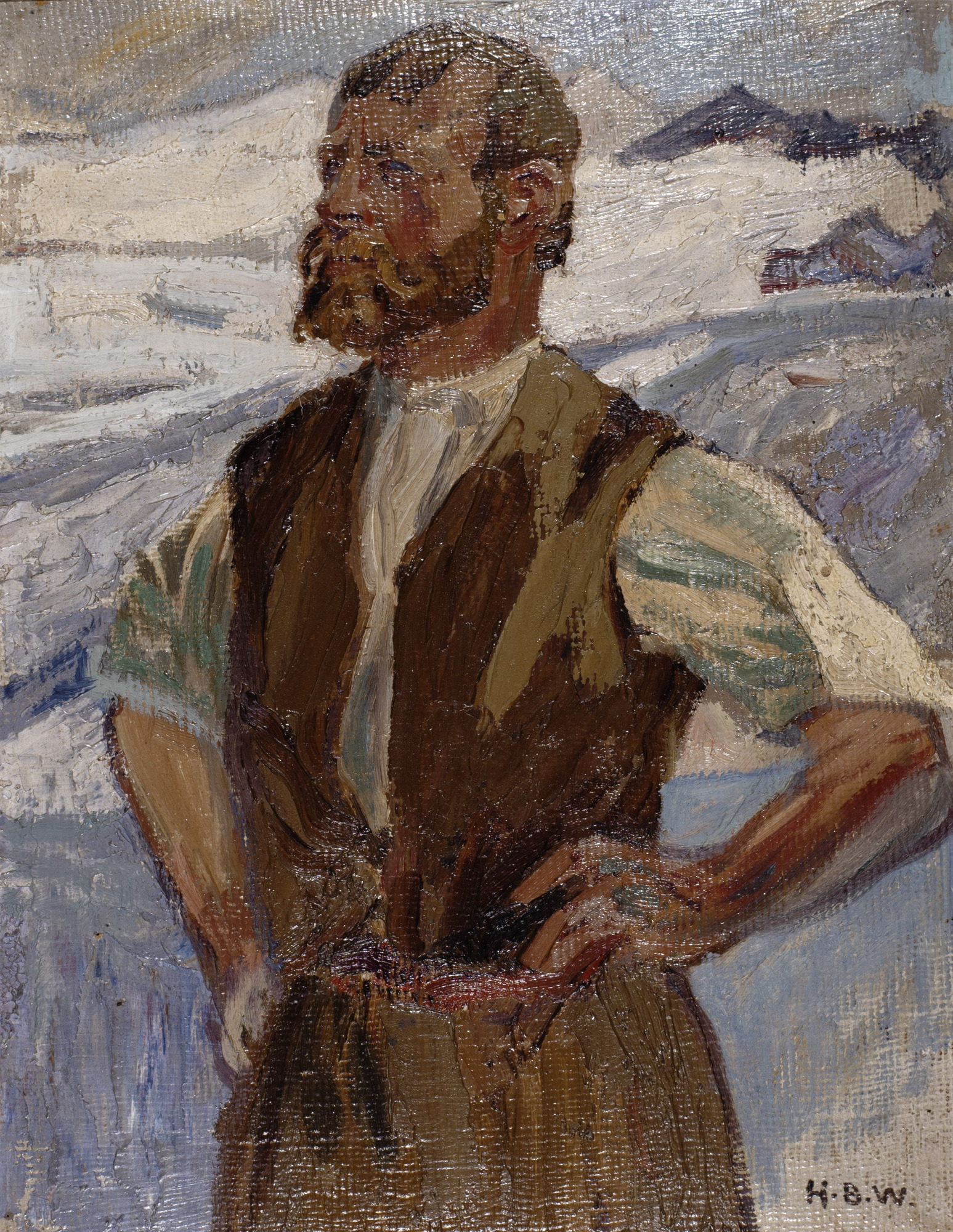 Hans Beat Wieland, Berger de l'Alpe