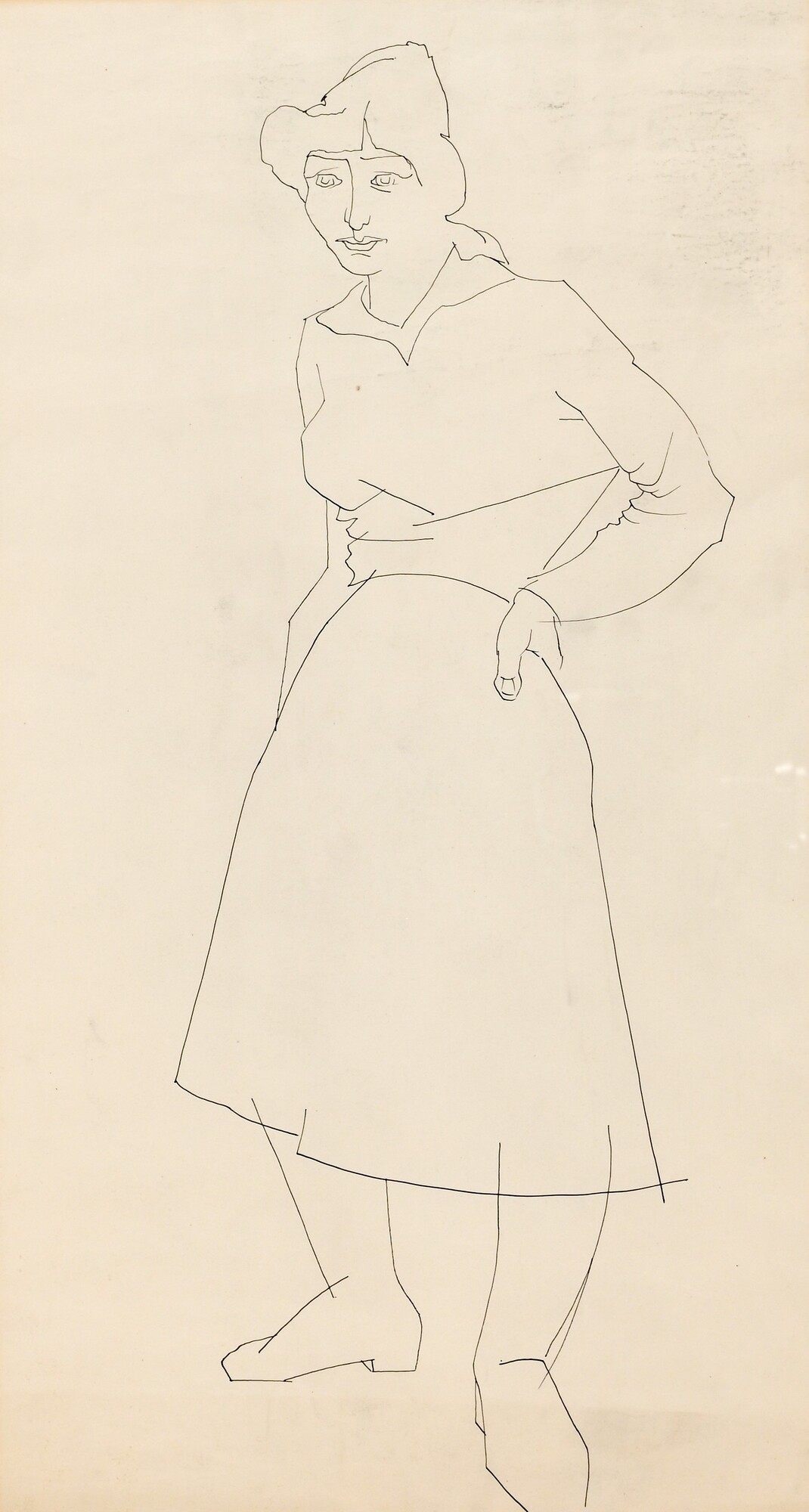 Max von Moos, 3 drawings: women