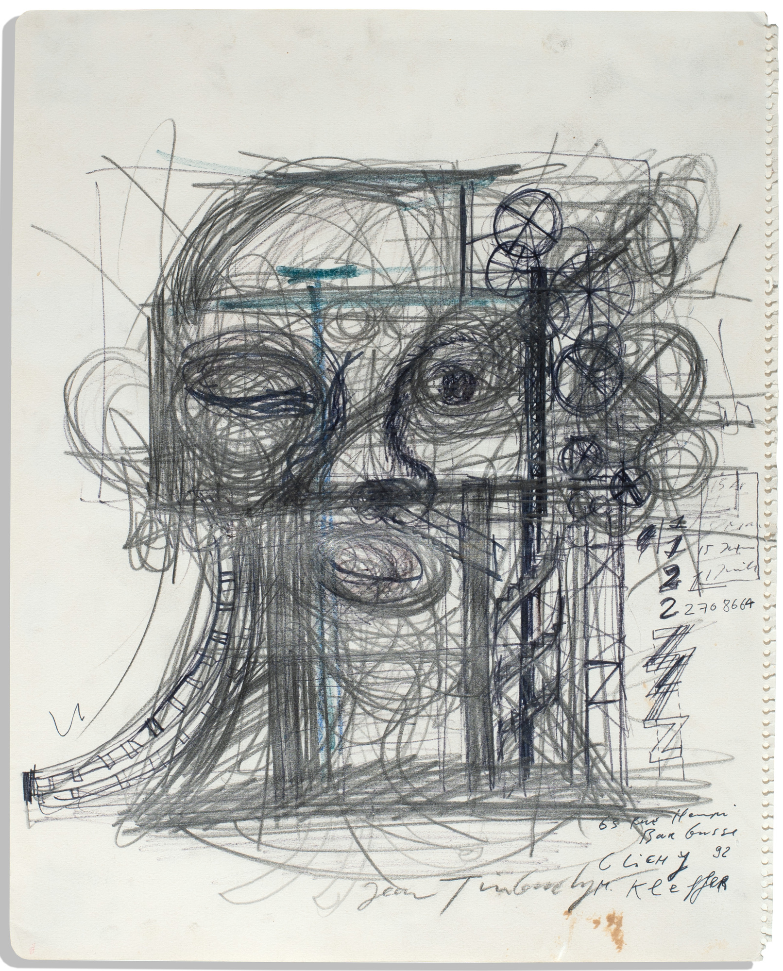 Jean Tinguely, Le monstre dans la forêt