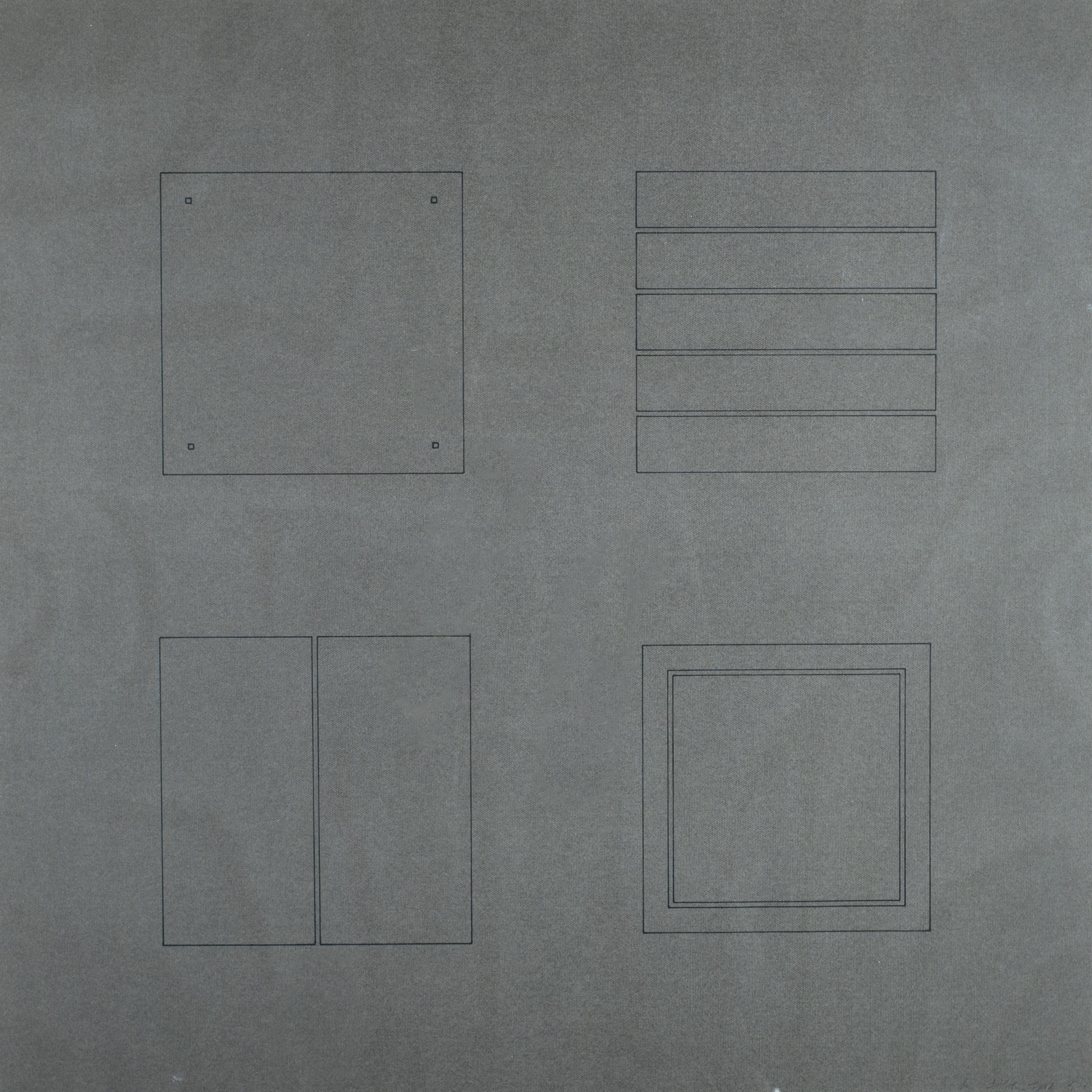 Alan Charlton, Ohne Titel